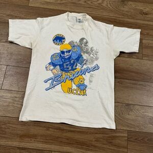 Vintage 80s UCLA Bruins Football Shirt Cal Cru RARE
